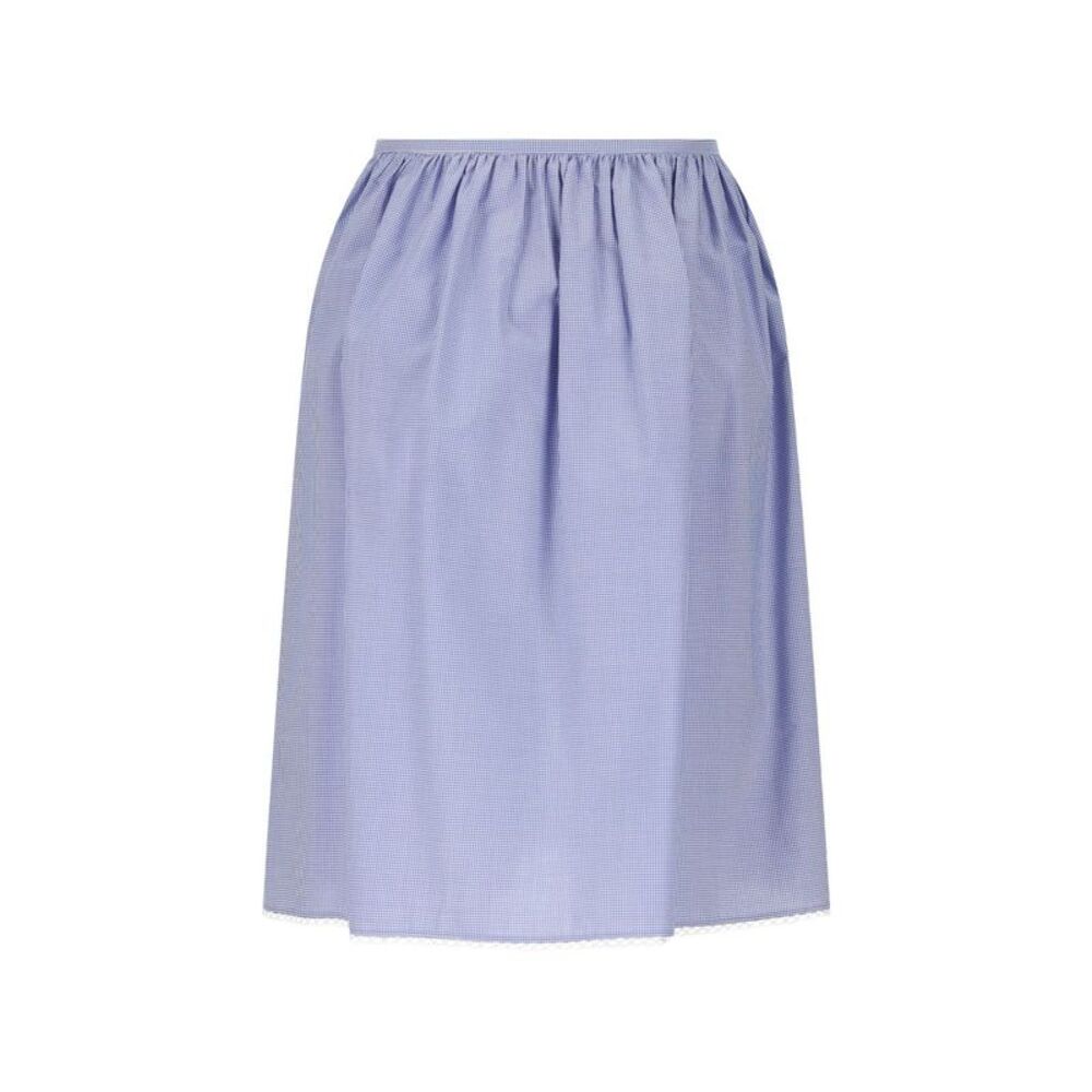 Miu Miu Women Cotton Midi Skirt - Picture 3 of 4